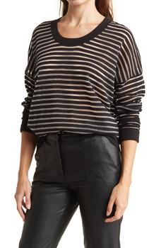 推荐Rayne Stripe Print Sweater商品