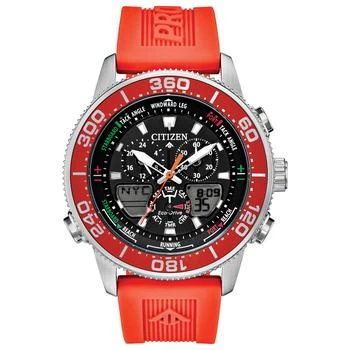 Citizen | Citizen Men's Promaster Sailhawk Eco-Drive Watch, Yacht Racing Timer, Chronograph, Polyurethane Strap, Dual-Time, Analog/ Digital Times, Luminous Hands and Markers,商家Amazon US editor's selection,价格¥2753