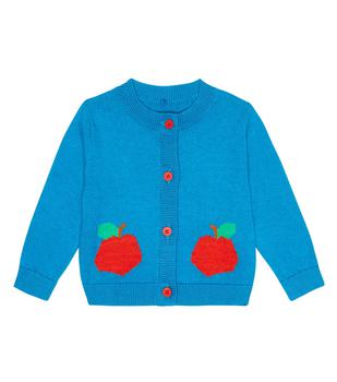 商品Stella McCartney | Baby intarsia cotton cardigan,商家MyTheresa,价格¥711图片