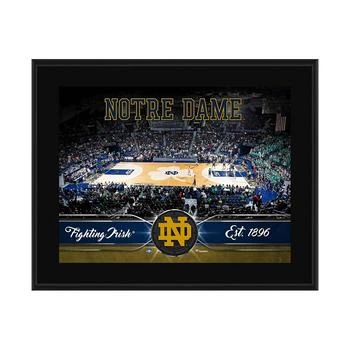Fanatics Authentic | Notre Dame Fighting Irish 10.5'' x 13'' Sublimated Basketball Plaque,商家Macy's,价格¥221