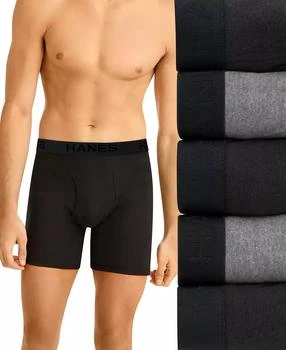 Hanes | Men's 5-Pk. Performance Boxer Briefs,商家Macy's,价格¥216