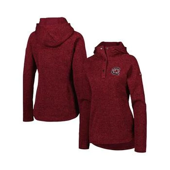 Columbia | Women's Garnet South Carolina Gamecocks Darling Days Raglan Fleece Pullover Hoodie 7.4折