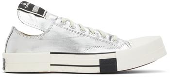 Rick Owens | Silver Converse Edition Turbodrk Chuck 70 Low Sneakers商品图片,独家减免邮费