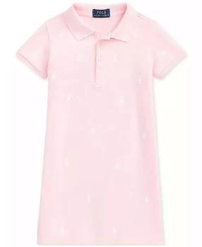 Ralph Lauren | Toddler & Little Girls Polo Pony Cotton Mesh Polo Dress,商家Macy's,价格¥251