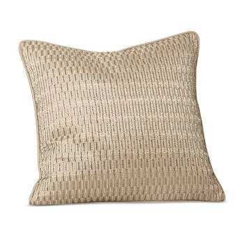 Hudson | Linear Sandstone Beaded Decorative Pillow, 16" x 16" - 100% Exclusive,商家Bloomingdale's,价格¥1310