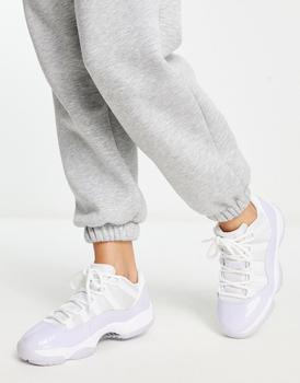 aj1低帮, Jordan | Jordan Air 11 Retro Low  trainers in white and purple商品图片 