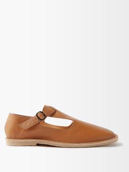 product Demossa T-bar leather flats image