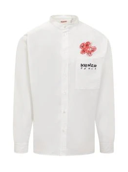 Kenzo | kenzo Drawn Varsity Shirt,商家Italist, 价格¥2261