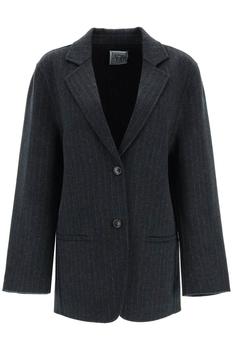 Totême | Toteme pinstripe double wool blazer商品图片,5.8折