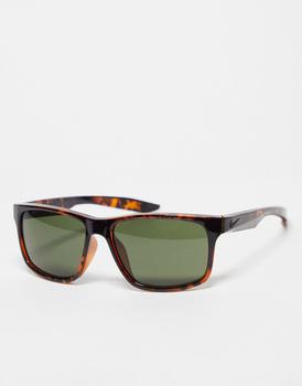 NIKE | Nike Essential Essential Chaser tinted lens sunglasses in tortoiseshell商品图片,8折