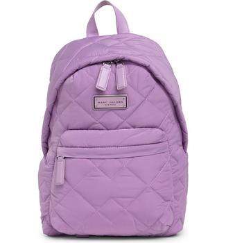 商品Quilted Nylon School Backpack图片