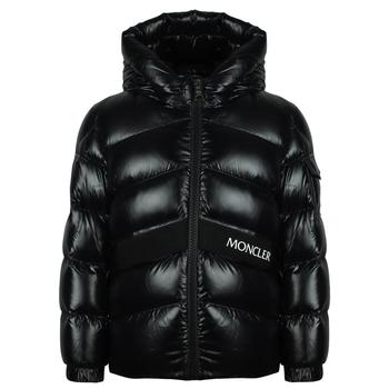 商品Moncler | Black Groseiller Hooded Down Jacket,商家Designer Childrenswear,价格¥3612图片