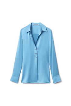 product SLIM SHIRT IN SILK CHARMEUSE image