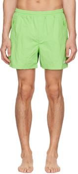 product Green Nylon Swim Shorts image