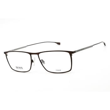 商品Hugo Boss Demo Rectangular Unisex Eyeglasses BOSS 0976 04IN 60图片