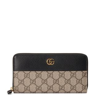 Gucci | Canvas GG Marmont Zip-Up Wallet商品图片,