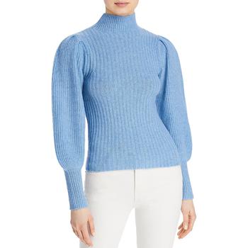 商品Aqua Cashmere Womens Knit Cashmere Turtleneck Sweater,商家BHFO,价格¥264图片