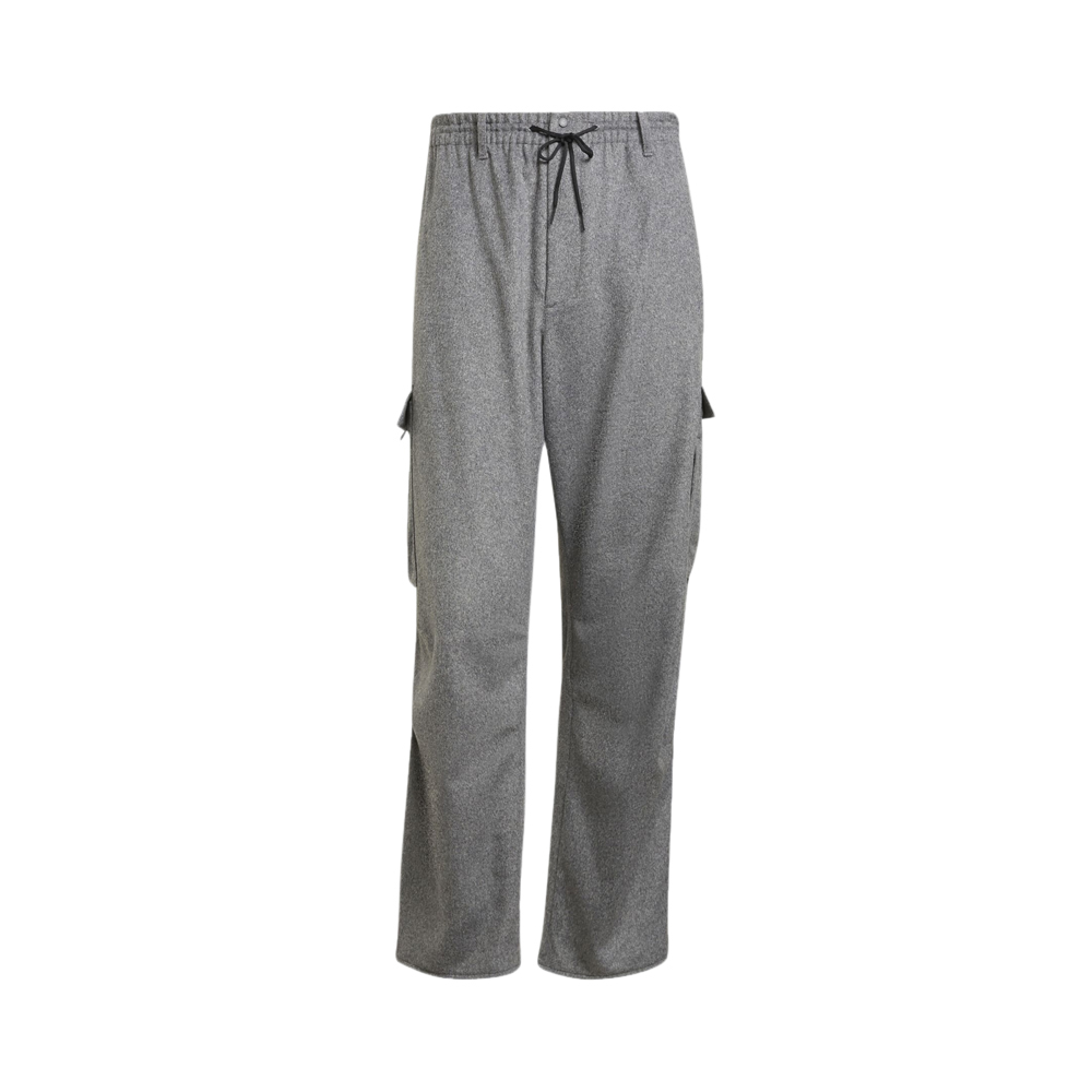 推荐Y-3 男士灰色经典法兰绒工装裤 HB3392商品
