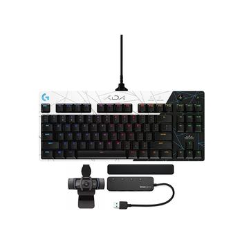 推荐G Gaming Keyboard (K/da White Edition) With Webcam, Palm Rest And Hub商品