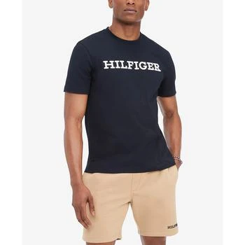 Tommy Hilfiger | Men's Regular-Fit Embroidered Monotype Logo Graphic T-Shirt 5.9折