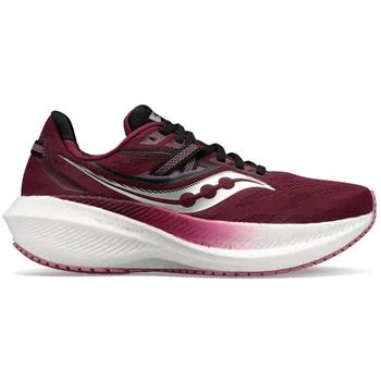 Saucony | Women's Triumph 20 Running Shoes - D/wide Width In Sundown/rose 6.2折