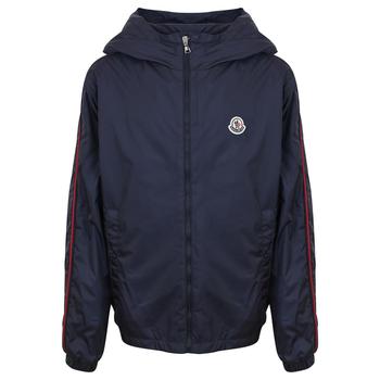 商品Moncler | Navy Hattab Rain Jacket,商家Designer Childrenswear,价格¥3022图片
