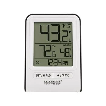 La Crosse Technology | 308-1409WT Wireless Temperature Station with Time,商家Macy's,价格¥218