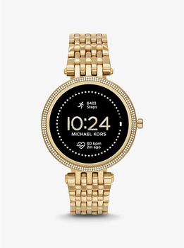 推荐Gen 5E Darci Pavé Gold-Tone Smartwatch商品