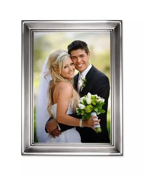 Lawrence Frames | Brushed Pewter Metal Picture Frame - 5" x 7",商家Macy's,价格¥114