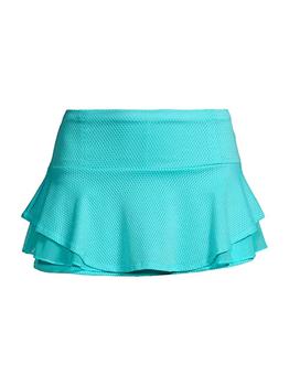 商品Lucky in Love | Desert Vibes Layered Miniskirt,商家Saks Fifth Avenue,价格¥304图片