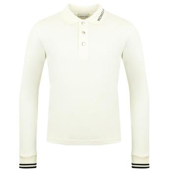 推荐Ivory Logo Long Sleeved Polo Shirt商品