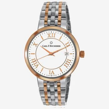 Carl F. Bucherer | Carl F. Bucherer Adamavi AutoDate 18K Rose & Stainless Steel Gold Automatic Men's Watch 00.10314.07.15.21 3.1折