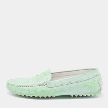 Tod's | Tod's Two Tone Effect Leather Penny Slip On Loafers Size 37.5商品图片,8折, 满1件减$100, 满减
