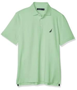 Nautica | Men's Short Sleeve Solid Stretch Cotton Pique Polo Shirt 9.5折
