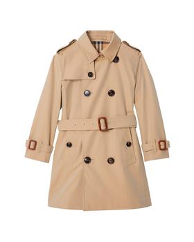Burberry | Mayfair Collared Trench Coat, Size 3-14商品图片,