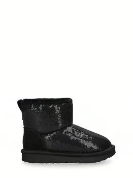 推荐Classic Mini Mirror Ball Shearling Boots商品