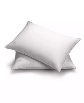 Pillow Gal | White Goose Down Firm Density Side/Back Sleeper Pillow with 100% Certified RDS Down, and Removable Pillow Protector, King, Set of 2, White,商家Macy's,价格¥3926