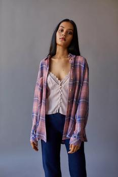 product BDG Keanu Flannel Button-Down Shirt image