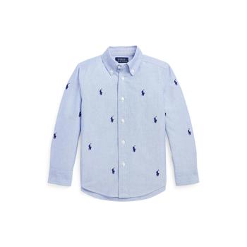 Polo Pony Cotton Oxford Shirt (Little Kids) product img
