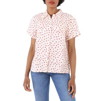 推荐Ladies Marina Floral Print Linen Shirt商品