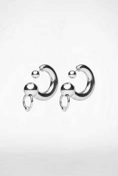 Jean Paul Gaultier | JEAN PAUL GAULTIER Women Large Piercing Earrings,商家NOBLEMARS,价格¥1134