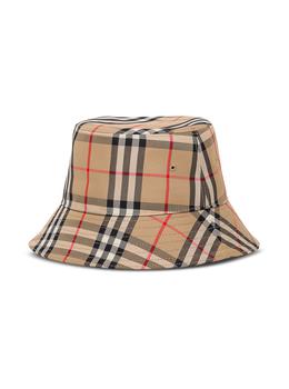 商品Burberry | Burberry Gabriel Vintage Check Cotton Bucket Hat Kids Boy,商家Italist,价格¥1851图片