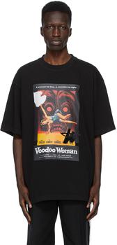 推荐Black Horror Movie T-Shirt商品