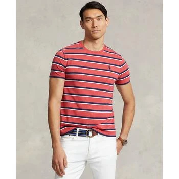 Ralph Lauren | Men's Cotton Classic-Fit Striped Jersey T-Shirt 5.4折, 独家减免邮费