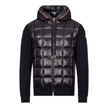 Moncler | Moncler Down-Filled Hooded Cardigan - Navy商品图片,