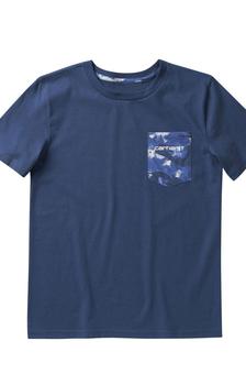 Carhartt | (CA6264) SS Pocket T-Shirt - Dark Denim Heather商品图片,5.8折
