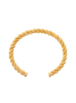 商品FEDERICA TOSI | Federica Tosi grace Texturized Bracelet In 18k Gold-plated Bronze Woman,商家Italist,价格¥1481图片
