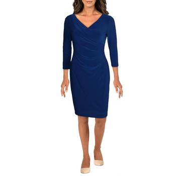 女装拉夫劳伦连衣裙, Ralph Lauren | Lauren Ralph Lauren Womens Petites Pleated Work Wear to Work Dress商品图片 5折