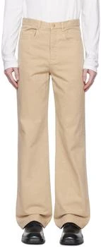 Nili Lotan | Beige Claudio Trousers 3折, 独家减免邮费