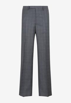 商品Prada | Galles Plaid Wool Pants,商家Thahab,价格¥5889图片